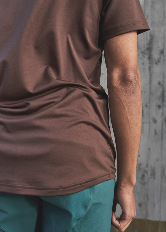 M's Reform Enduro Tee Axinite Brown